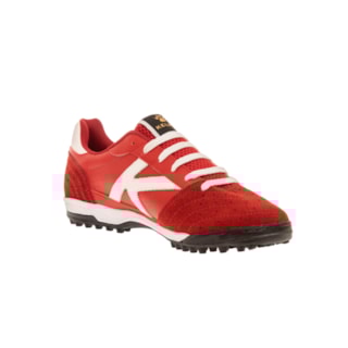 CHUTEIRA ELITE TF SOCIETY VERMELHO E BRANCO CHUTEIRA ELITE TF SOCIETY VERMELHO E BRANCO