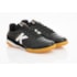 CHUTEIRA KELME FLAMENCO COURO FS PRETO, BRANCO E CINZA