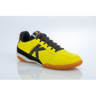 CHUTEIRA KELME FLAMENCO FS AMARELO E GRAFITE CHUTEIRA KELME FLAMENCO FS AMARELO E GRAFITE