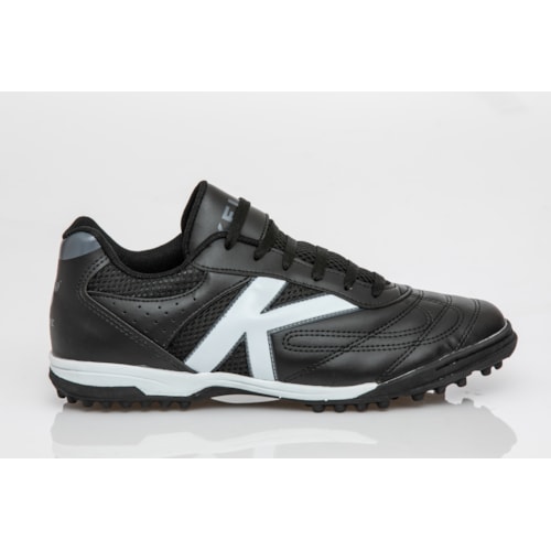 CHUTEIRA KELME SKILL TF PRETO E BRANCO