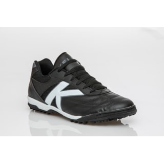 CHUTEIRA KELME SKILL TF PRETO E BRANCO